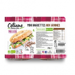 Mini Baguettes with Grains